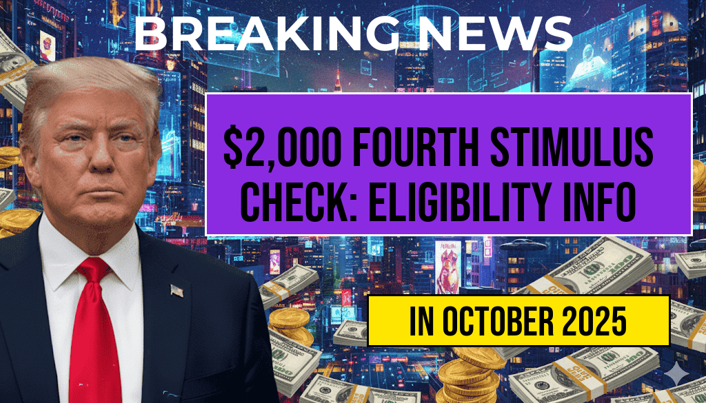 $2,000 Fourth Stimulus Check: Find Out Eligibility and Deposit Date