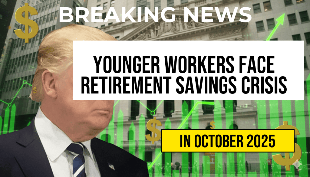 42% of Younger Workers Face Retirement Savings Crisis: The “Financial Vortex” Leaves Them with No Extra Cash.