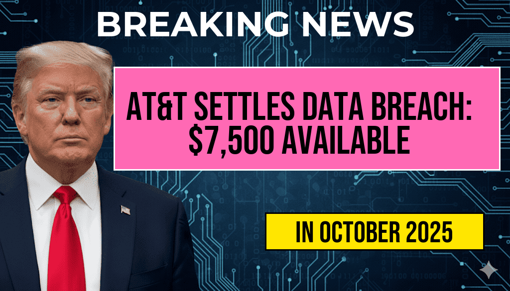 AT&T Offers $7,500 to All Affected in $177M Data Breach Settlement – Apply Now
