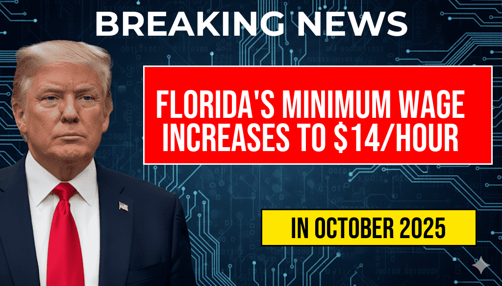 Florida’s New Minimum Wage of $14/Hour Provides Full-Time Workers with an Additional $2,080 Annually.