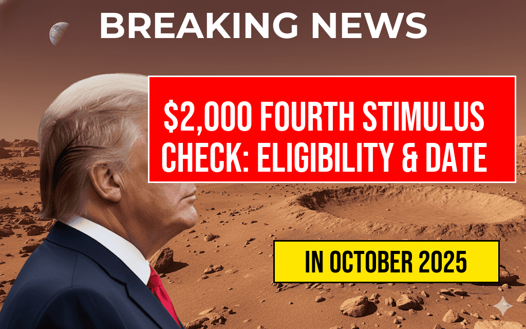 Fourth Stimulus Check of $2,000 Set to Be Issued – Find Out Eligibility and Deposit Date