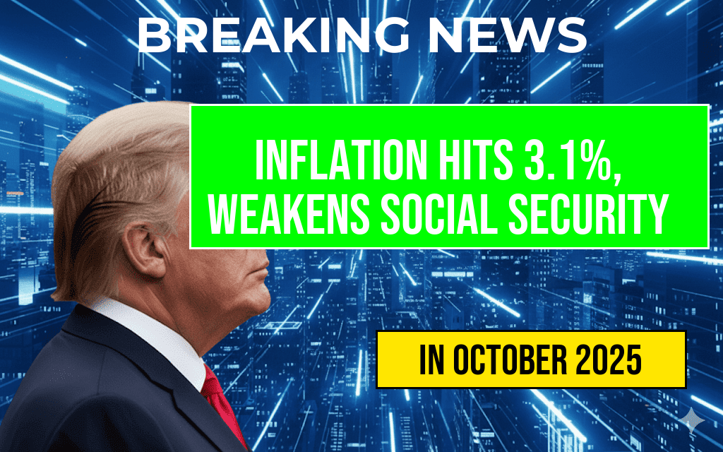 Inflation Rises to 3.1% Core CPI, Eroding Your $49 Social Security Increase.