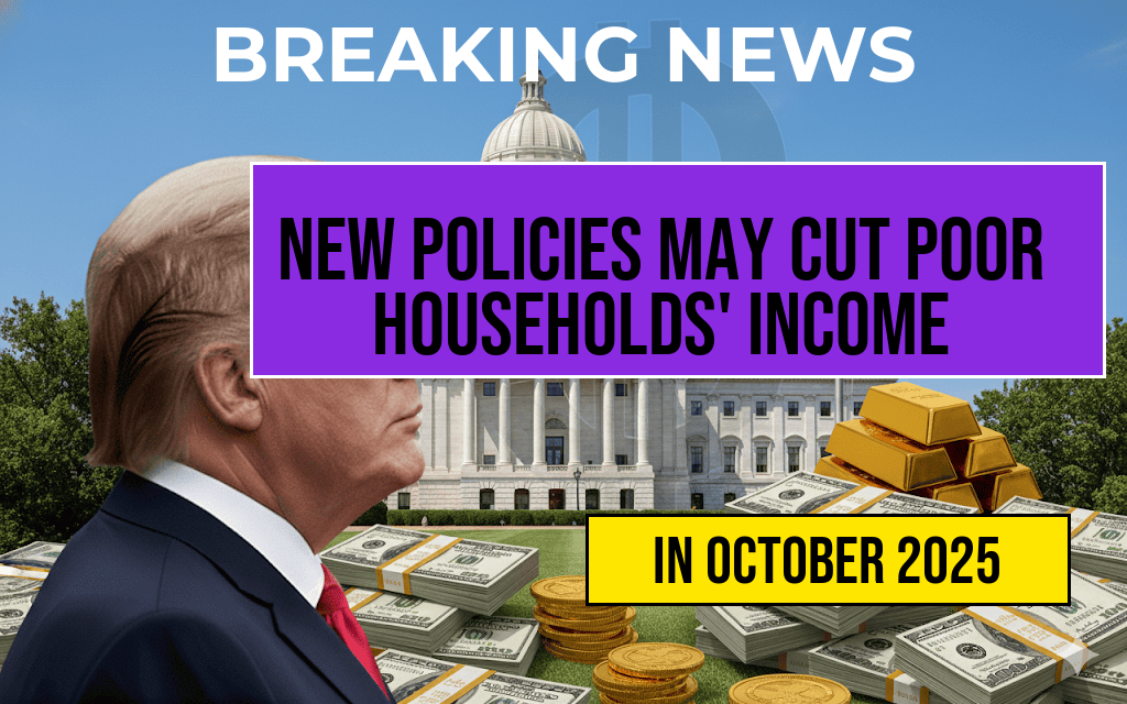 New Policies Threaten to Reduce Income of Poorest Households by $1,650.