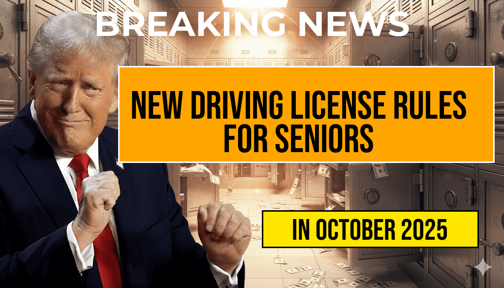 October 2025 Marks New U.S. Driving License Regulations for Seniors: Essential Changes for Drivers Over 70