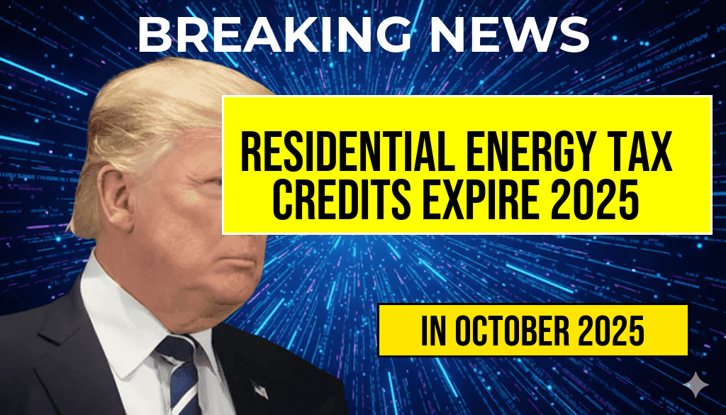 Residential Energy Tax Credits to Expire After 2025: A Farewell to Green Energy Incentives.