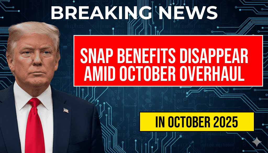 SNAP Benefits Set to Disappear Amid October Overhaul