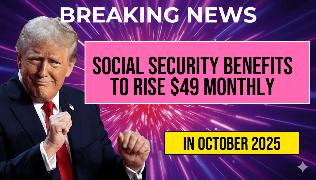 Social Security Benefits Set to Rise by at Least $49 Monthly in 2025