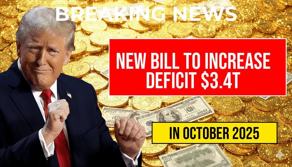 Taxpayers Alert: ‘One Big Beautiful Bill’ Set to Increase Deficit by $3.4 Trillion