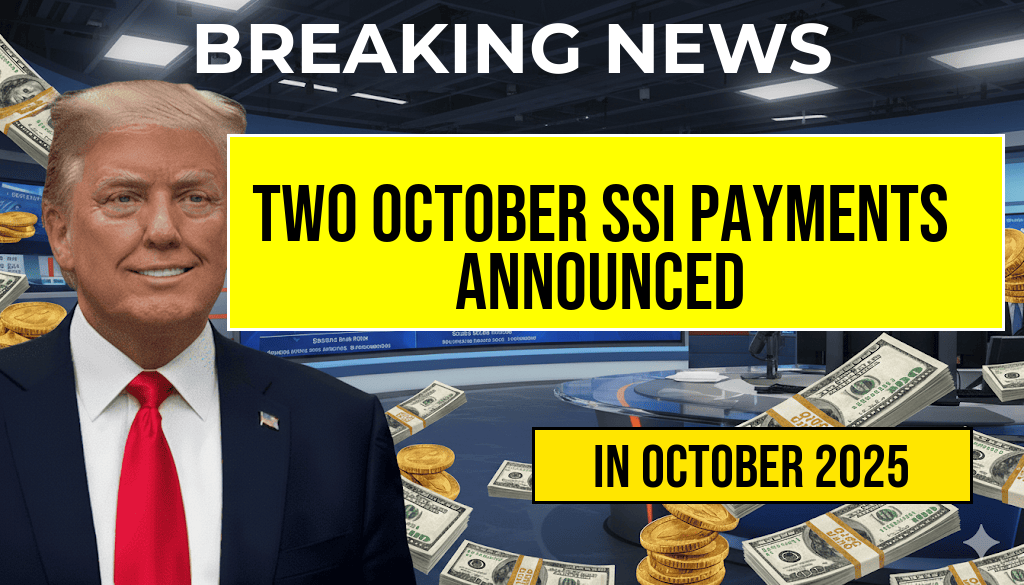 Two SSI Payments to Be Issued by Social Security in October