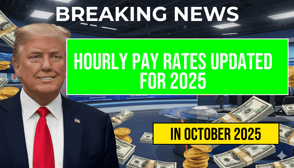 Updated Hourly Pay Rates Following U.S. Minimum Wage Increase Set for 2025 as of October 4