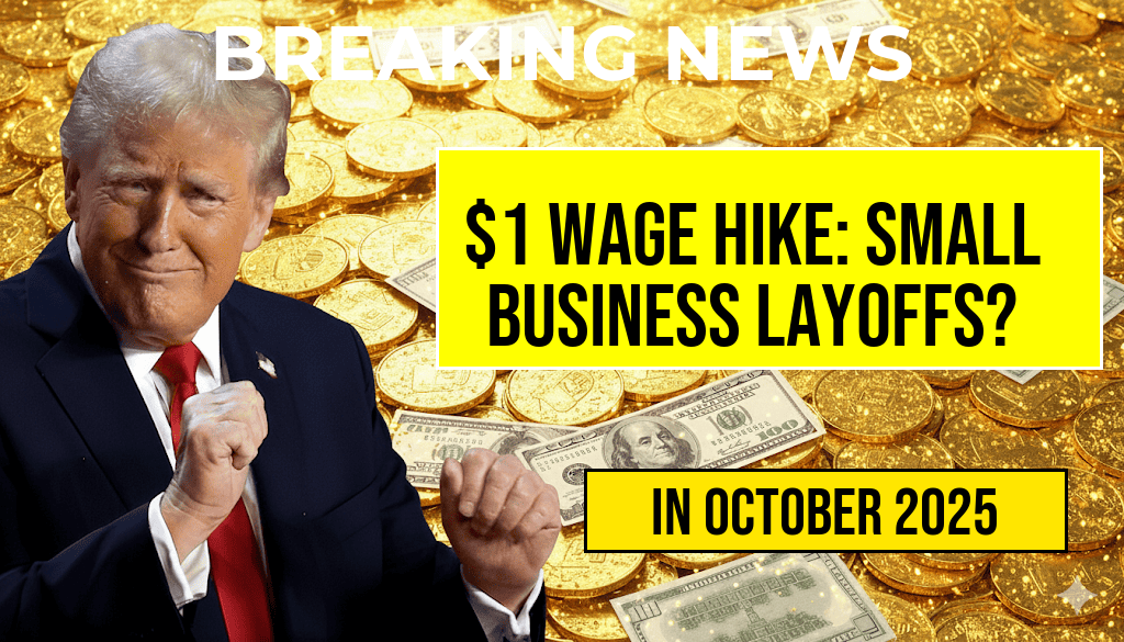 Will a $1 Wage Increase Force Small Businesses to Lay Off Workers Amid Automation Concerns?